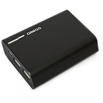 Omega OMPB60AB Ión de litio 6000mAh Negro batería externa - baterías externas
