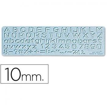 CSP 1575 - Plantilla rotulación letras y números de 10 mm