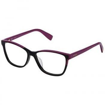 Furla VFU13254700Y Gafas, Shiny Black, 54/15/140 para Mujer