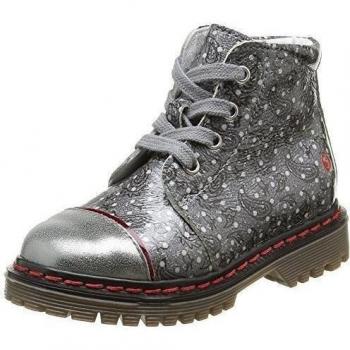 GBB Neva Botines/Low Boots Chicas Gris/Estampado - 34 - Botas De Caña Baja Shoes