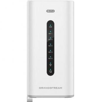 Router Grandstream GCC6010W - Conmutador 5 Puertos / 2 Puertos SFP - 1GbE, 2.5GbE - Wi-Fi 6 - Doble Banda - Solución Todo en Uno con