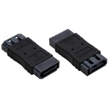 Adaptador SATA hembra/hembra bajo perfil para unir 2 cables SATA