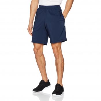 Reebok EL SFT Poly Shrt - Pantalón corto para hombre, color azul marino, talla XL