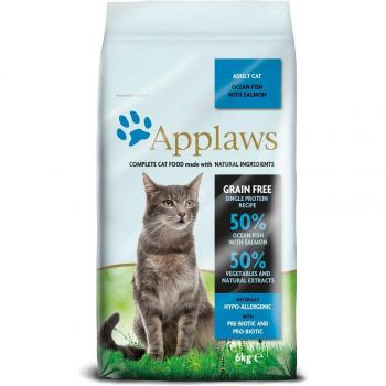 Applaws Adult Ocean Fish with Salmon Grain-Free Dry Cat Food - 6 kg