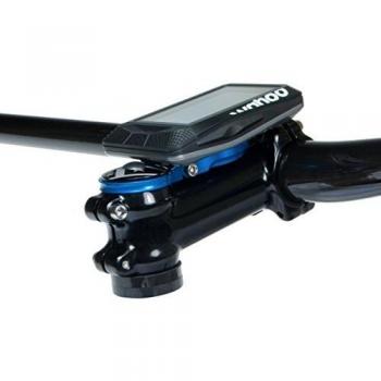 K-EDGE Unisex - Adultos Wahoo ELEMNT Stem Mount Adjustable Soportes, Black Anodize, One Size
