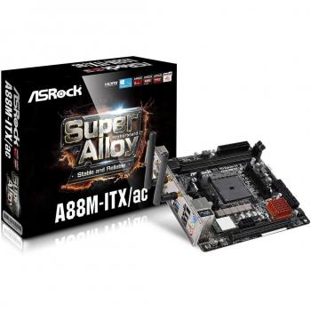 Asrock A88M-ITX/ac AMD A88X Socket FM2+ Mini ITX - Placa base