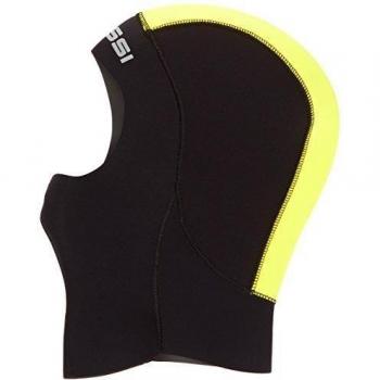 Cressi Hood Lady Castoro - Capucha de buceo, color negro / amarillo, talla M