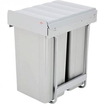 WESCO 40 DT-32 Big Bio Double – Cubo de Basura Integrado