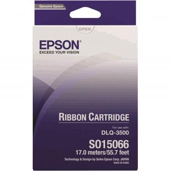 Epson S015066 Black Fabric Ribbon Cartridge