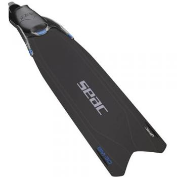 Aletas de Apnea Seacsub BM30 Largas, Unisex Adulto, Azul y Gris