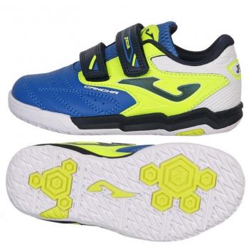 Zapatillas Deportivas de Fútbol Sala para Niños Joma Jr2404 Color Azul