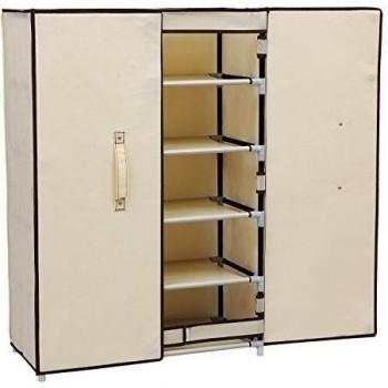 Songmics 6 estantes Organizador de zapatos Zapatero de tela 61 x 28 x 89 cm RXA16M