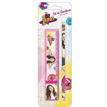 Safta Luna-Set Escritura 3 Piezas 311626798, Color Rosa/Blanco