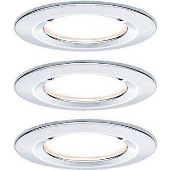 Foco Empotrable LED Nova Coin 3 Cromo Redondo 18W Dimmerable IP44