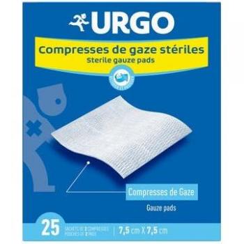 Compresas Estériles Urgo 7,5x7,5 cm - 25 Unidades