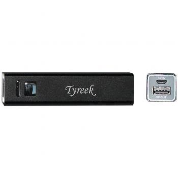 Cargador de teléfono portátil con USB batería con nombre grabado: Tyreek