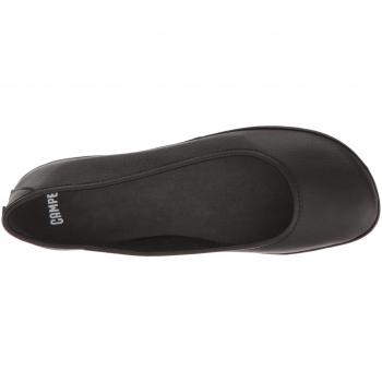 CAMPER Right - Women's Black Ballerinas, Size 42/11, Smooth Leather