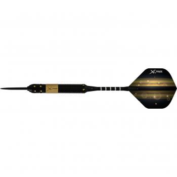 XQ Max (Hawk Brass Dart Set Steel Tip, Negro, 25 g