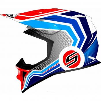 Suomy Casco de Cross Speed Pro Forward Mips® Azul-Blanco