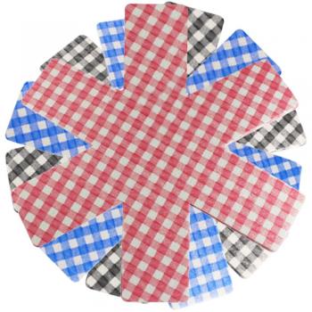 COM-FOUR® Protección de sartén 9x hecha de fieltro - protectores de sartén para proteger contra rasguños - para sartenes, ollas y cuencos