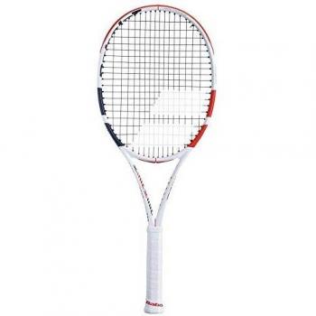 BABOLAT Pure Strike Lite S NC Raqueta, Adultos Unisex, Blanc Rouge Noir