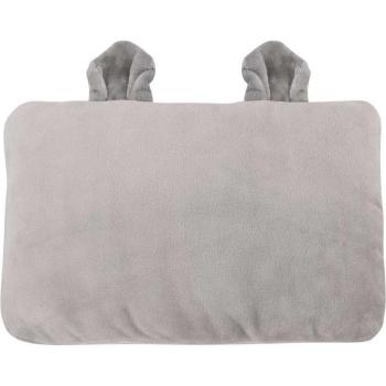 Cojín Infantil Jyoko con Orejas de Tejido Polar Suave y Agradable al Tacto, Color Stone Grey
