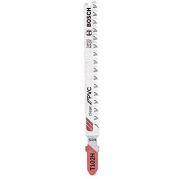 Bosch Professional 2 608 667 445 Bosch 445-Hoja de Sierra de calar T 102 H-Clean for PVC