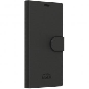 Funda cartera para teléfono móvil EIGER EGCA00557 de 17,3 cm (6.8) en color negro