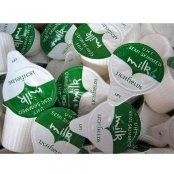 Lichfields UHT leche semidesnatada - 480 x 12ml porciones
