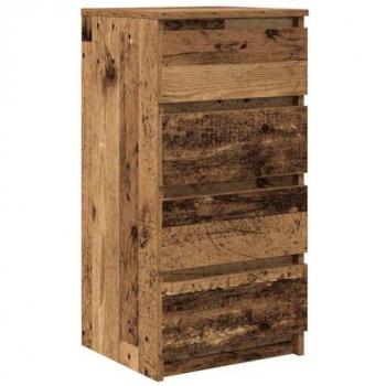 Aparador de Madera Vieja 37,5x35x76 cm Madera Procesada, Mueble de Almacenaje y Buffet vidaXL