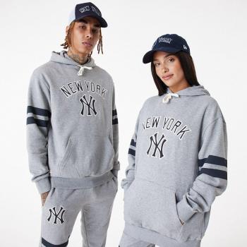 New Era MLB New York Yankees Oversized Gray Unisex Hoodie