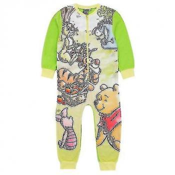 Traje de dormir infantil Winnie the Pooh Verde/Amarillo 18-24 meses