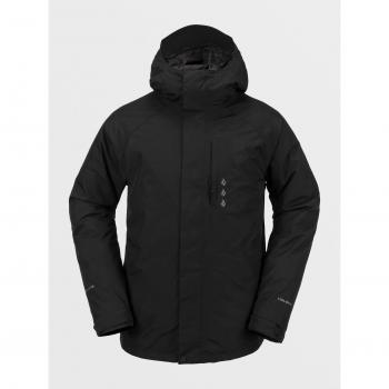 Chaqueta Insulada Volcom Dua GORE-TEX Negra con Capucha