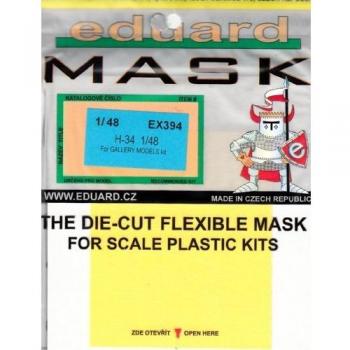 Eduard Masks 1:48 - H-34 (Gallery Models) - (EDMEX394)