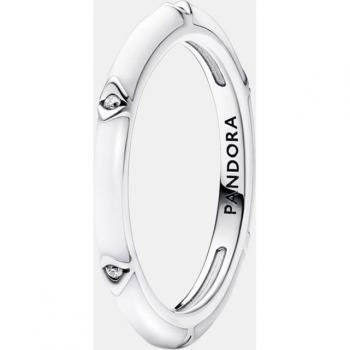 Anillo Pandora ME de plata color blanco
