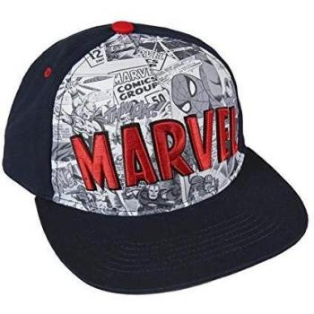 Cerdá 8427934941032 Gorra Visera Plana Marvel, Multicolor, T58C:58 Cm Unisex niños