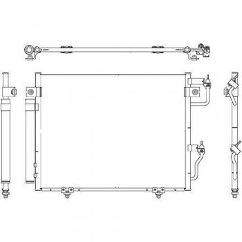 BEHR HELLA SERVICE 8FC 351 304-081  Condensador, aire acondicionado