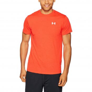 Under Armour Threadborne Streaker Camisa Manga Corta, Hombre, Radio Red/Radio Red/Reflective 890, SM