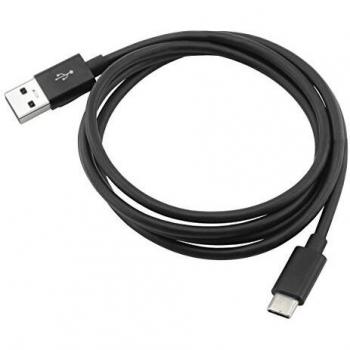 Cable de datos/carga USB Tipo-C Ansmann 120 cm, negro, modelo 1700-0080
