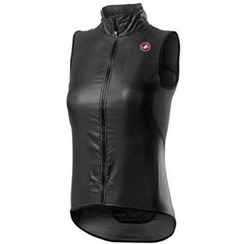 Chaleco Cortavientos Castelli Aria Gris Mujer Talla L