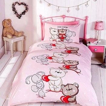 Best Friends Children's Rotary Single Duvet Quilt and Pillow Case Bedding Set by Generic Duvet Covers