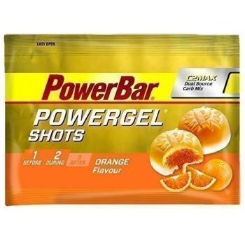 PowerBar Ride Shot Barritas nutritivas alimenticias 4 x 60g bolsitas Sabor naranja