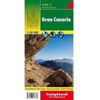 Mapa de Senderismo Gran Canaria 1:50.000 - Freytag & Berndt