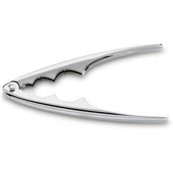Cascanueces de Plata con Muelle, 17 cm, Tres Claveles