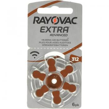 Batería Modelo 10 para Amplificador Acústico - Blister de 6 Piezas Zinc Aire
