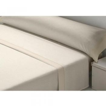 Juego de Sábanas D'Or Cebra Beige 150 cm Franela