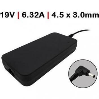 Cargador para Portátil Gaming Asus UX501VW 19V 6.32A 120W Conector 4.5 x 3.0mm
