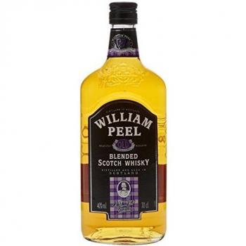 Whisky escocés blended william peel black 70cl