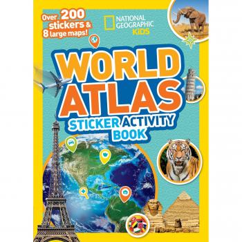 World Atlas Sticker Activity Book: Over 1,000 stickers!