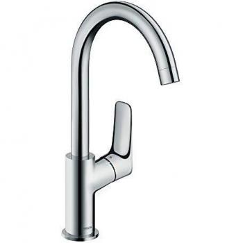Hansgrohe 71131000 Logis 210 Grifo de lavabo con caño giratorio, Cromo
